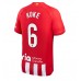 Günstige Atletico Madrid Koke #6 Heim Fussballtrikot 2023-24 Kurzarm